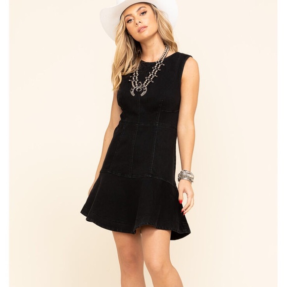 Alex Mini Washed Black Dress 